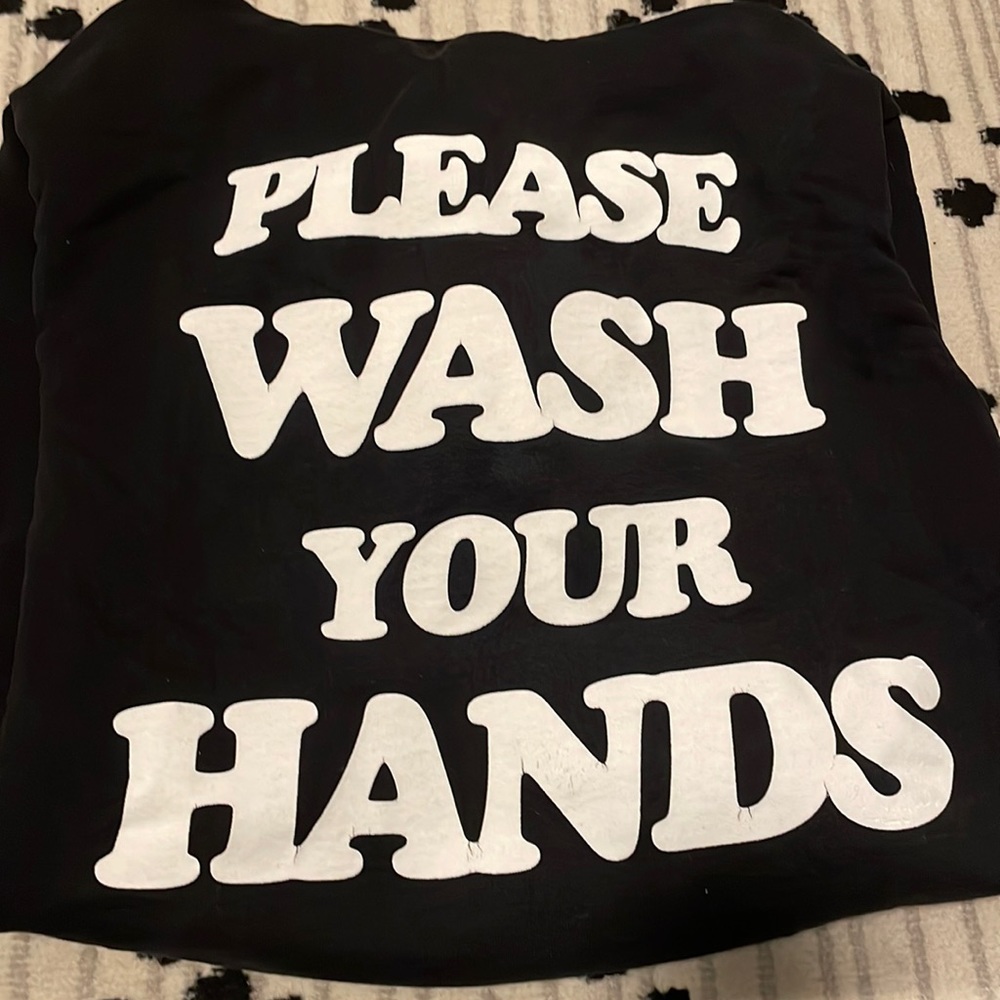 please wash your hands talentless hoodie